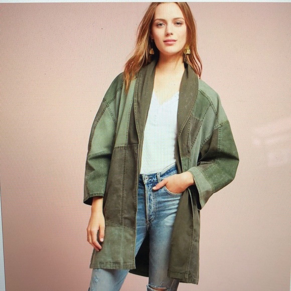Anthropologie Jackets & Blazers - Anthropologie Hei Hei Patchwork Kimono Jacket